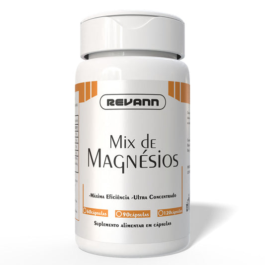 Mix de Magnésio 60 e 120 Cápsulas