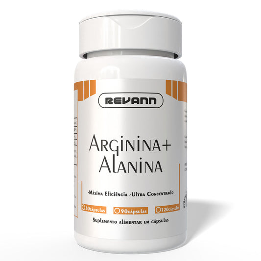 Arginina + Alanina 60 e 120 Cápsulas