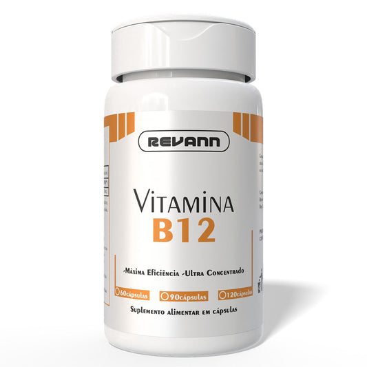 Vitamina B12 1000 mcg 60 e 120 Cápsulas