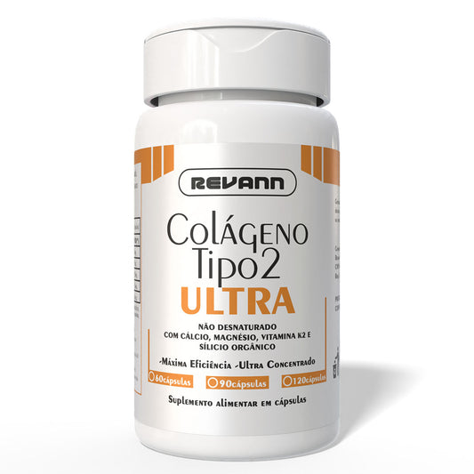 Colágeno Tipo 2 Ultra 60 e 120 Cápsulas