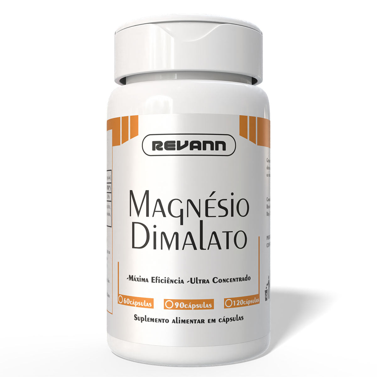 Magnésio Dimalato 60 e 120 Cápsulas
