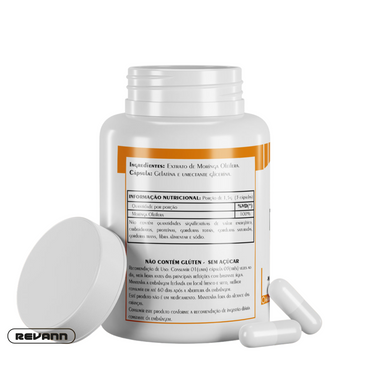 Kit Força e Desempenho - Coenzima Q10 + Moringa Oleifera + Maca Hardcore 60 e 120 Cápsulas