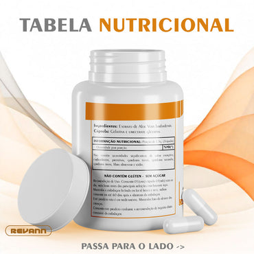 Aloe Vera 60 e 120 Cápsulas