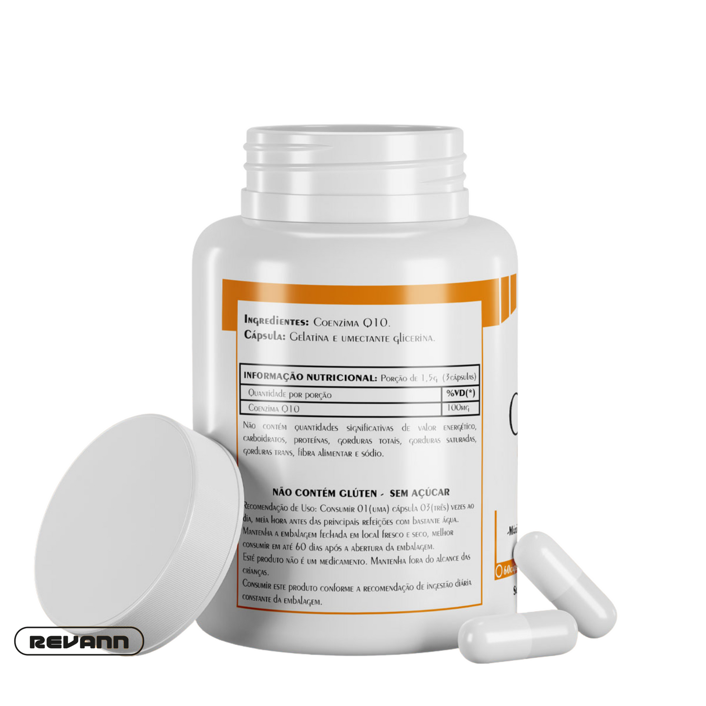 Kit Força e Desempenho - Coenzima Q10 + Moringa Oleifera + Maca Hardcore 60 e 120 Cápsulas